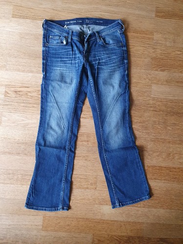 Mustang damenjeans blau boot - mustang,