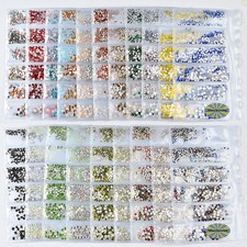  1364 Pcs Nagel Deko Strasssteine ​​für Nägel Nagelkunst -Strasssteine