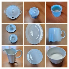 Rosenthal Monbijou Classic Rose weiß: Einzelteile zur Wahl