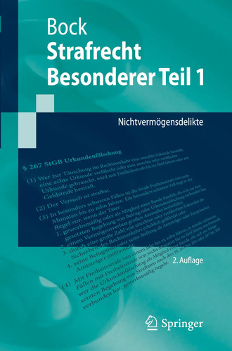Strafrecht besonderer teil - besonderer, 1