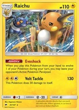 Pokémon raichu bus - pokémon, holo