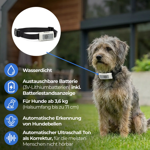 Antibell halsband ultraschall - antibell,