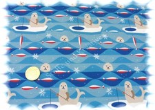 North Pole Seal Stretch-Jersey