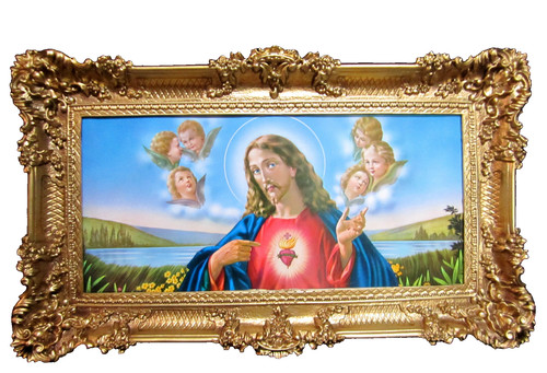Bild mit rahmen jesus - mit, christus