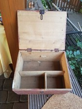 alter Holzkasten Holzkiste Werkstatt Aufbewahrung Landhaus Shabby Vintage 812R