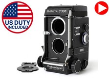 [MINT] Mamiya C330 Pro F TLR Mittelformat-Filmkamera mit Gehäuseschutz aus JAPAN
