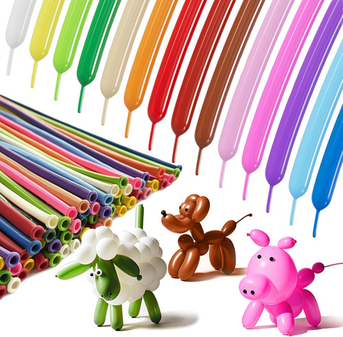 100 stück modellierballons - stück,