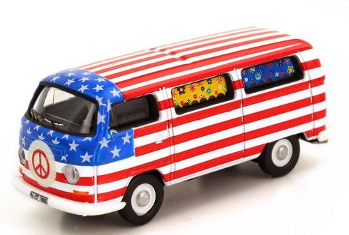 Schuco t2a hippie - 1:87, vw