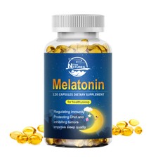 10mg Sleep Support Capsules for Sleep Quality Relieve Stress Sleep 120 Caps