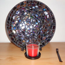 Partylite Mosaik Kerzenhalter Wandhalter / Kerzenteller Aurora P90975