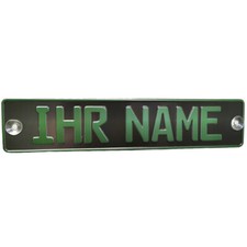 1 Namenschild Anthrazit LKW