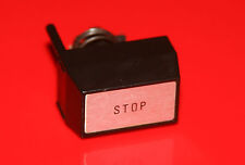 Philips Tonbandmaschine N 4414-Ersatzteil-Schalter-Knopf für STOP