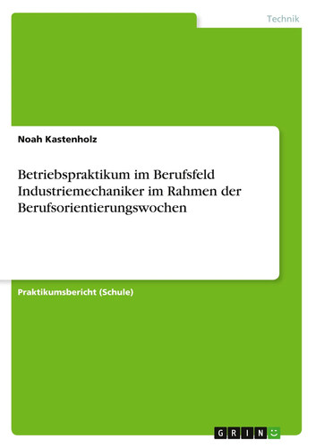Betriebspraktikum - , im