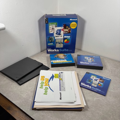 Microsoft works suite 2001 - works,