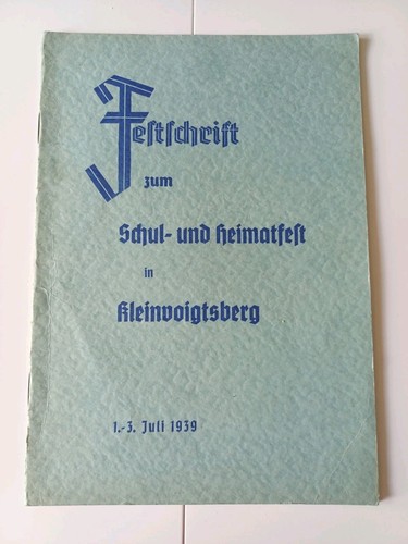 Kleinvoigtsberg festschrift - kleinvoigtsberg,