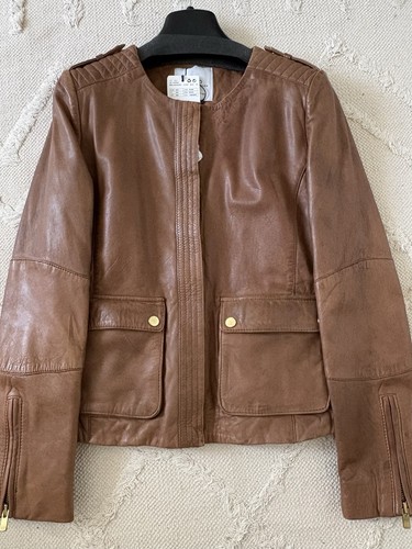 Echtlederjacke xs braun - echtlederjacke, gr.
