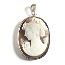Antikschmuck Muschel Gemme