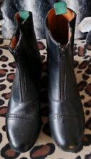 USG  Eco Paddock Leder Reitstiefeletten Gr. 39 neu