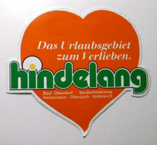 Souvenir-Aufkleber Hindelang