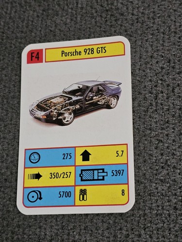 Porsche 928 gts einzelkarte - 928,