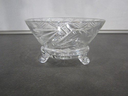 Alte hohe schale glas - schale,