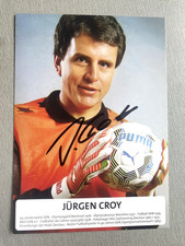 JÜRGEN CROY WM 1974 DDR  signed Autogrammkarte 10x15