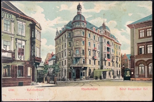 Bahnhof ulm münsterhotel - bahnhof,