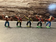 DDR Indianer/Cowboy - Konvolut - 5 Stück - versch. Farben