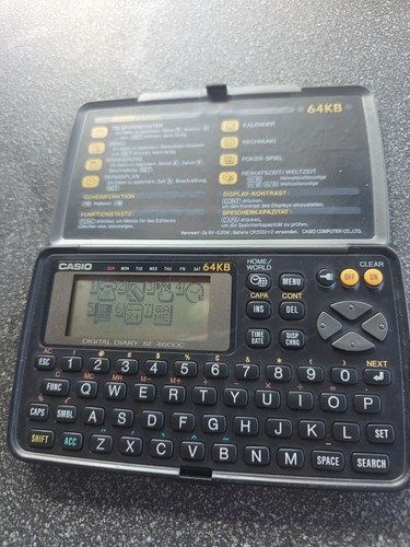 Retro casio digital diary - digital,