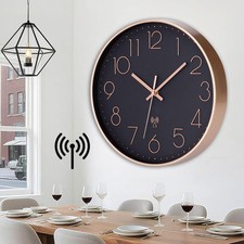 Funkuhr geräuschlos wanduhr - funkuhr,