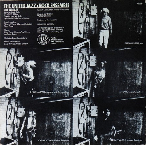 The united jazz - united, jazz+rock