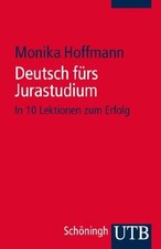Deutsch fürs jurastudium buch - deutsch,