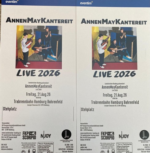 Annenmaykantereit tickets - annenmaykantereit,