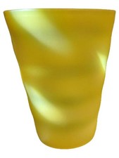 Tupperware Kaffeebecher Becher Gelb Kunststoff 300ml Praktisch