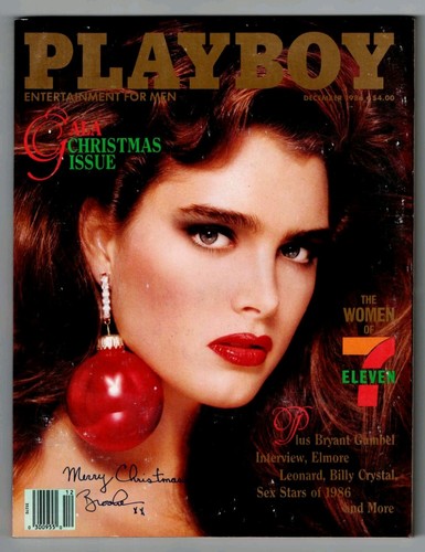 Playboy magazine december 1986 - magazine,