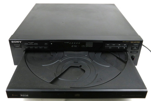 Sony disc wechsler player - disc, cd-player