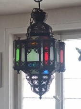 Orientalische Marokkanische Hängeleuchte Lampe Leuchte Orient Deckenleuchte H45