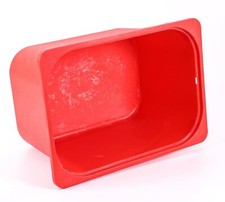 IKEA Trpfast - rot - mit deckel ( Gr. 42x30x23 cm ) Box Kiste Aufbewarung