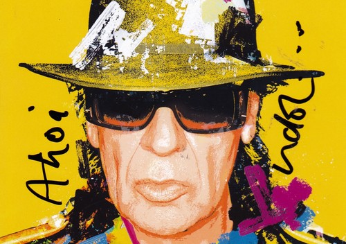 Udo lindenberg autogramm - lindenberg,
