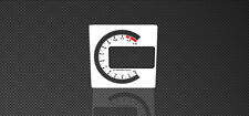 Tachoscheibe passend für Kawasaki Z750 04-06 Cover weiß Gauge Drehzahlmesser