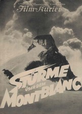 Stürme über den Montblanc Leni Riefenstahl Ernst Udet Filmprogramm IFK 1509