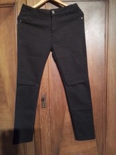 Schwarze Damen Jeans Hose Gr