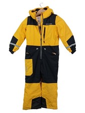 Northville Kinder Schneeanzug Skianzug Gr. 116 Gelb Schwarz Outdoor