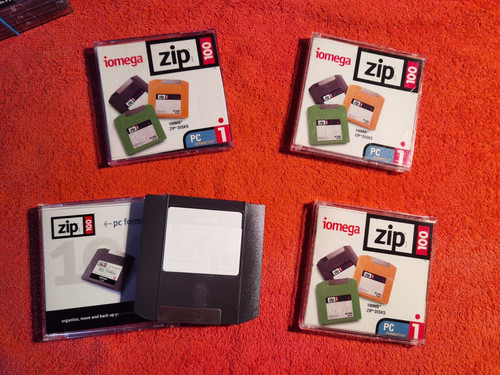 Zip diskette 100 - 4,