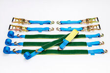 4x 2 tlg.  Zurrgurt Spanngurt