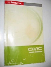 Betriebsanleitung HONDA CIVIC Handbuch deutsche Ausgabe 1989