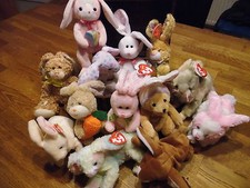 W-F-L TY Beanie Babies Hase