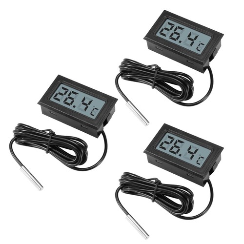 Digital lcd thermometer - lcd, thermometer,
