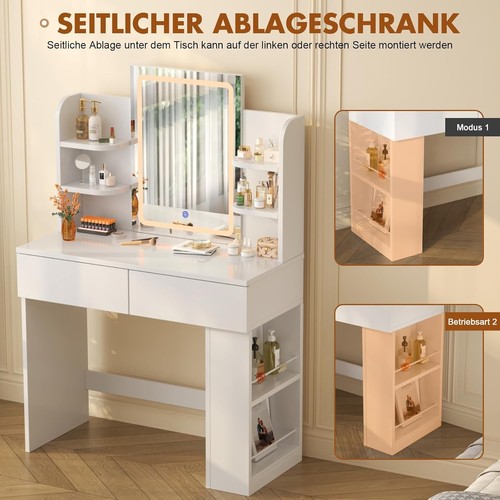 Schminktisch mit led leuchten - mit, led-leuchten