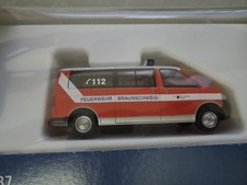 Rietze 51763 VW T5 LR MTW Feuerwehr Braunschweig  OVP  (1000)